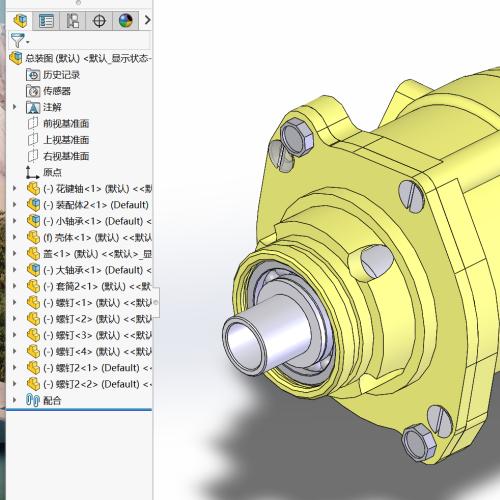 离心分离器结构设计及solidworks建模设计【说明书+CAD图SW三维+开题报告+任务书+中期报告】