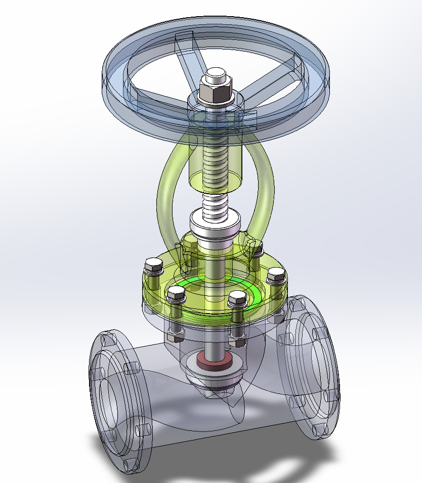 低温截止阀的设计【说明书+CAD+SOLIDWORKS】