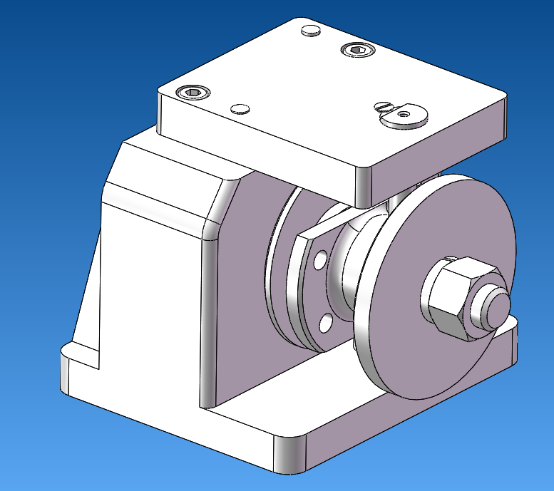 车床法兰盘钻孔夹具设计三维模型（UG+SolidWorks）