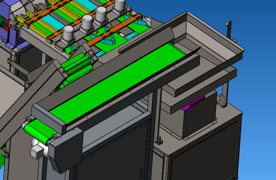 全自动胡萝卜加工切片机——SOLIDWORKS