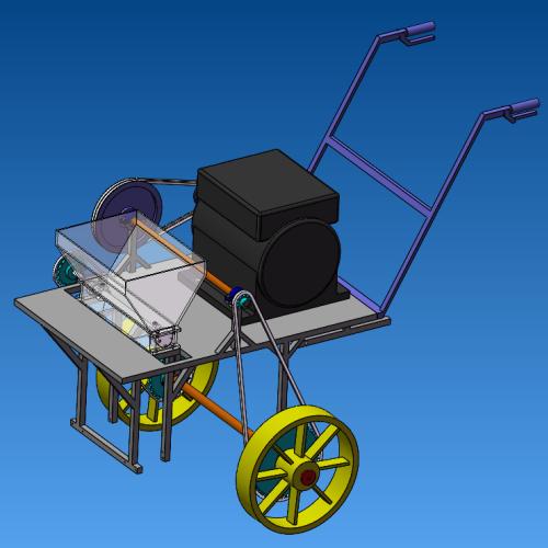 山地用小型荞麦播种机旋耕机构播种机构施肥机构的设计【论文、CAD图纸、solidworks三维、开题报告、任务书、答辩PPT、文献综述】