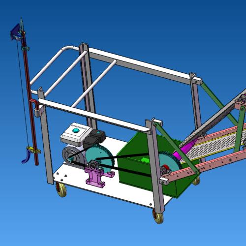 葡萄采摘机的设计（说明书+CAD图纸+SW三维+stp+运动仿真视频）