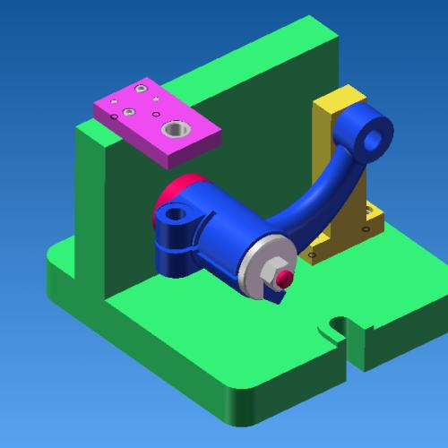 K626-弯臂拨叉零件加工工艺及钻18孔夹具设计(说明书+CAD图纸+solidworks三维图+工序卡+过程卡）