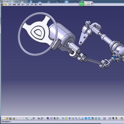 某乘用车转向柱助力式转向系统设计【论文、CAD图纸、CATIA三维、开题报告、中期报告、文献翻译、答辩】
