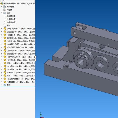 ca6140机床后托架加工工艺及夹具设计（说明书+solidworks三维图+CAD图纸+开题报告+任务书+翻译）