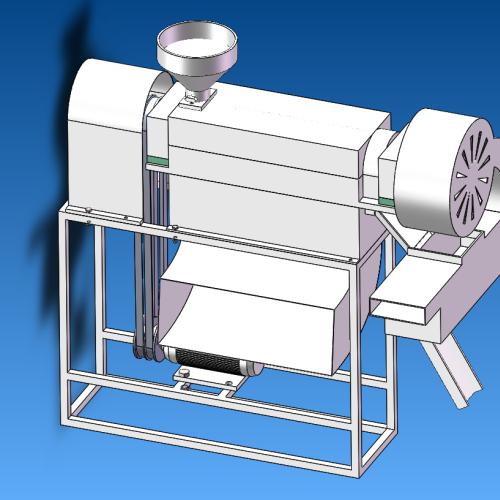 小型家用脱皮碾米机的设计【毕业论文+小论文+cad图纸+solidworks三维+STEP+x_t++开题报告+任务书+答辩PPT+综合成绩评定表+中期检查表】