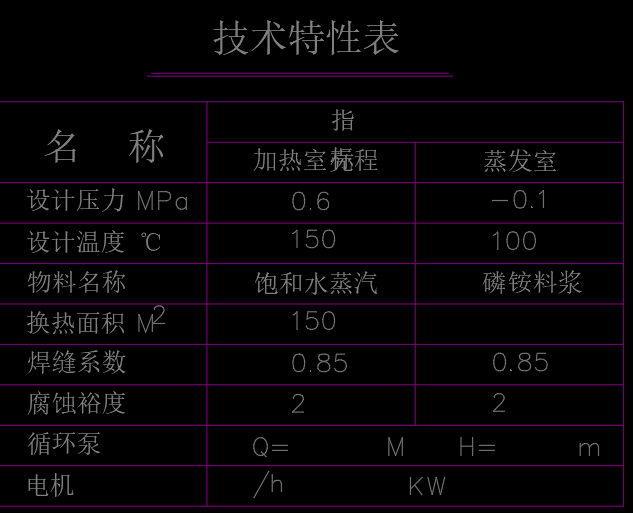 II效蒸发器装配图（CAD)