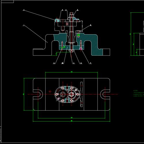 齿轮泵泵体的加工工艺与专用夹具设计【毕业论文+CAD图纸+工序卡】包含铣面夹具及钻孔夹具共两套夹具