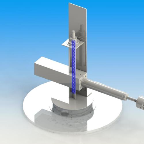 液压上料机械手设计（论文+CAD图纸+SolidWorks三维图+动作仿真+开题报告+任务书+文献）