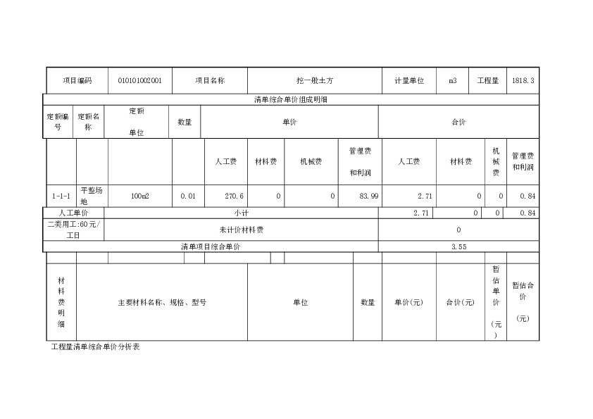 [毕业设计]5层框架结构教学楼工程量计算及清单编制实例（单体工程造价毕业论文、图纸、工程量计算、广联达导出综合单价分析表等计价表）