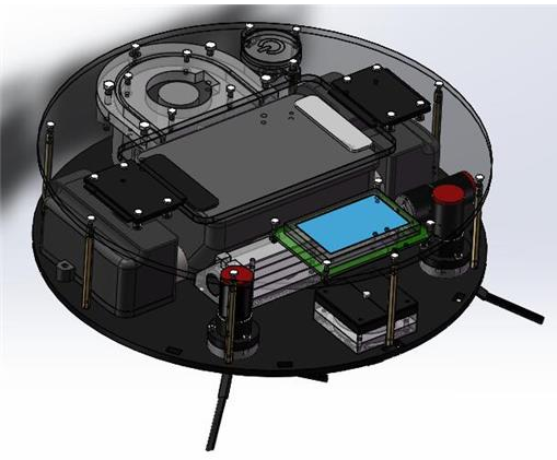 扫地机器人（solidworks+step+x_t)