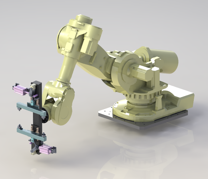 E-001 ABB机器人夹爪（SolidWorks）