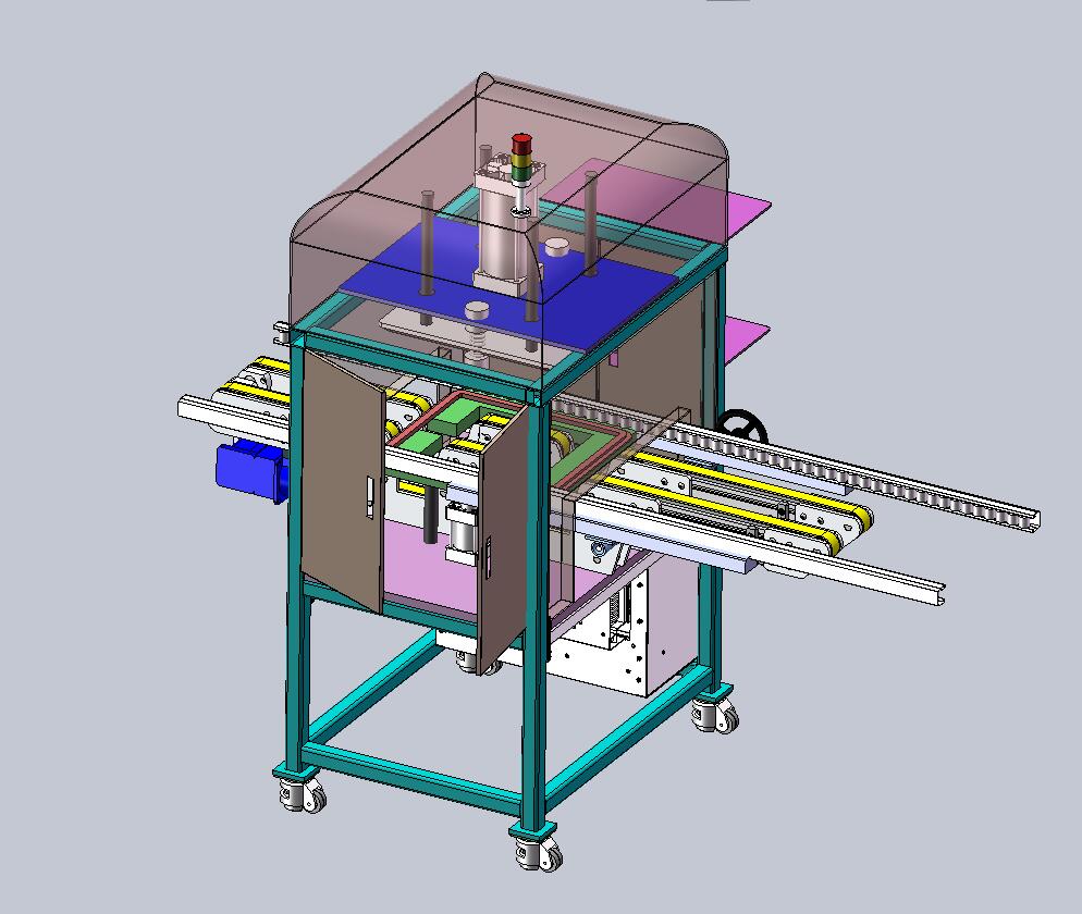 包装泡壳自动包装机（SolidWorks）