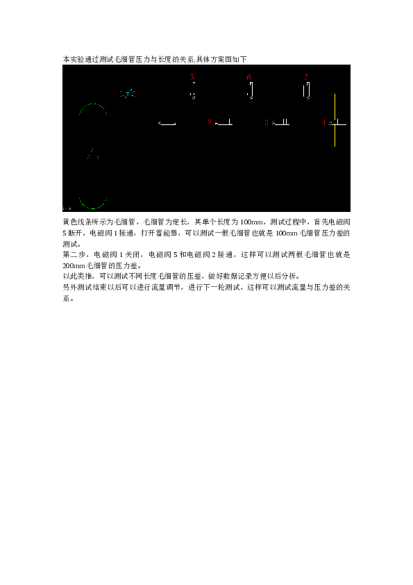 毛细管特性分析及压力测试台设计(说明书+CAD图纸+SolidWorks三维图)