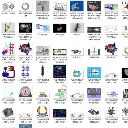 汽车方面原理动图大集锦