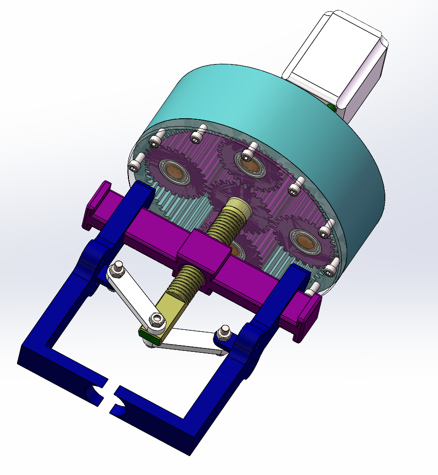 带行星传动装置的电动螺旋拆卸器设计【说明书 cad图纸 solidworks三维】